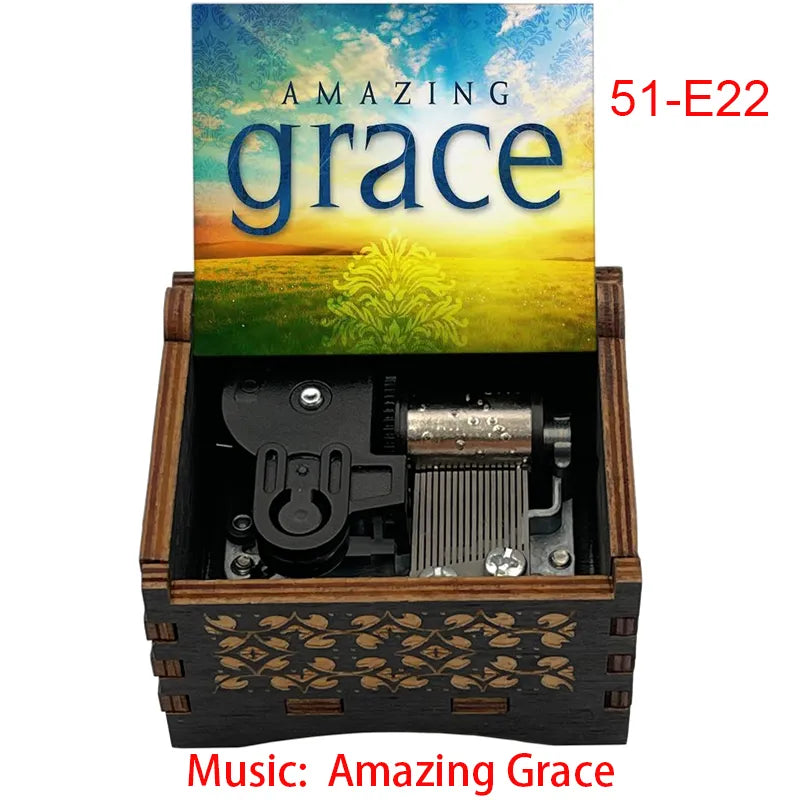 Christian Wooden Music Box Gift