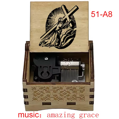 Christian Wooden Music Box Gift