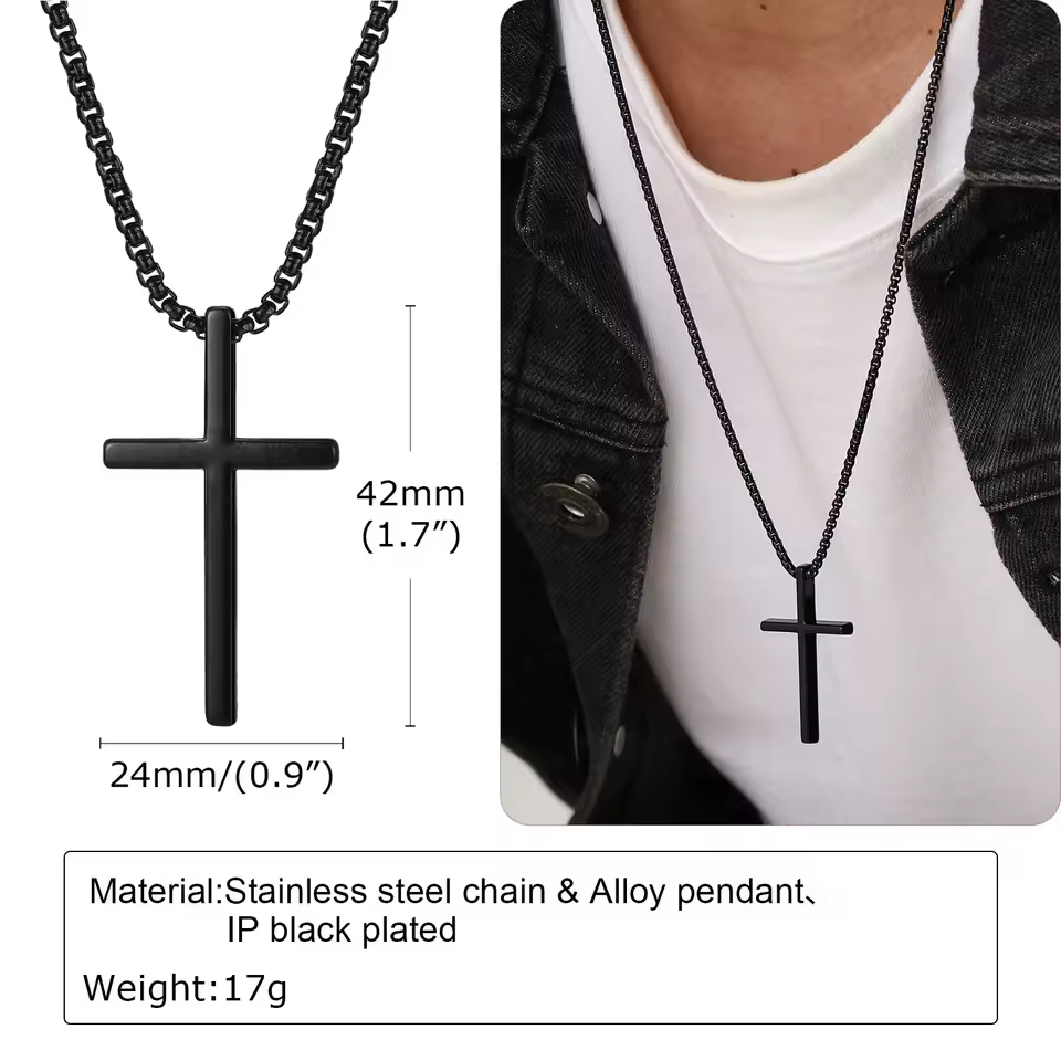 The Vnox Cross Necklace