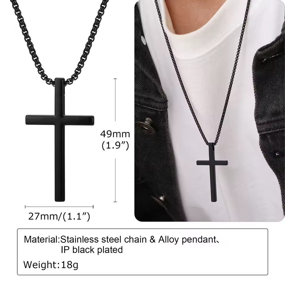 The Vnox Cross Necklace